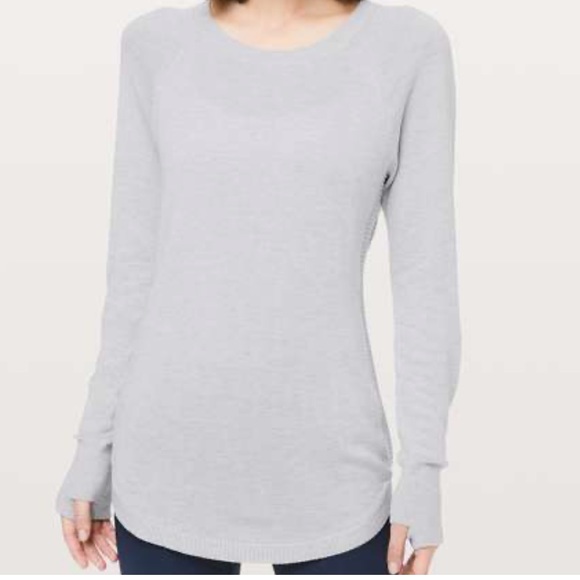 lululemon athletica Sweaters - Lululemon Helo Aloe sweater, size small